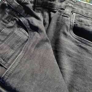 Kenneth Cole Black Slim Straight Jeans For Men Size 36/32